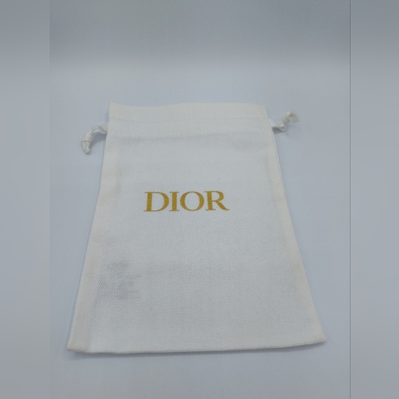 Dior Other - Authentic DIOR Beauté Drawstring Pouch 6x8 Cotton Blend Boutique Dust Gift Bag